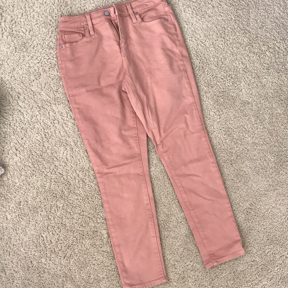 Size 0 light pink jeans
